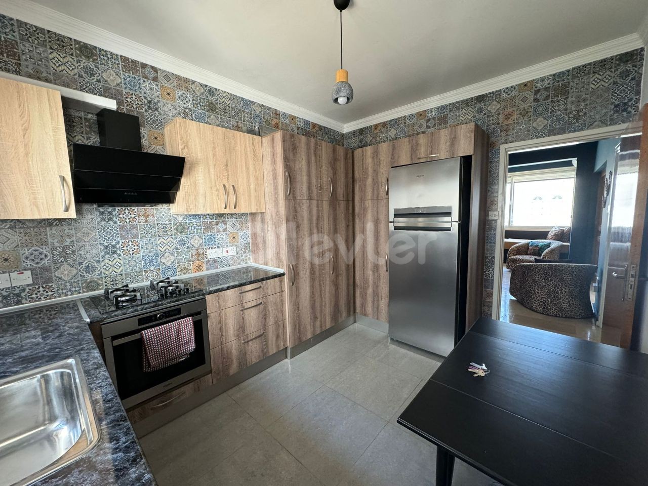 3+1, 130 m2, 1st Floor, Clean, Cost-free, Large Flat for Sale in Nicosia Köşklüçiftlik Dereboyu