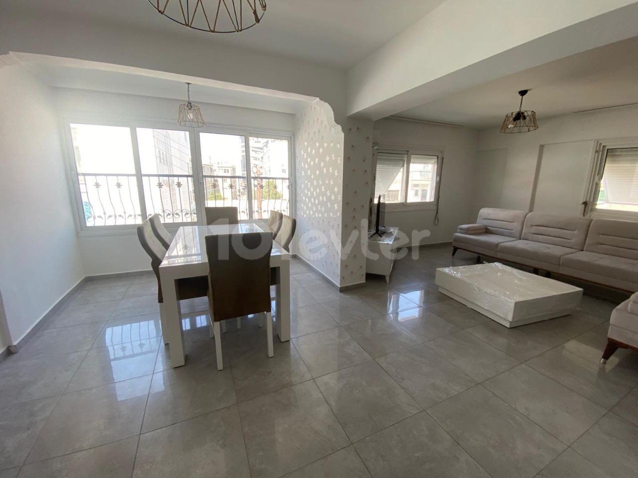 Magnificent 1st Floor, Tastefully Furnished 3+1 Furnished Flat for Rent in Nicosia Dereboyu