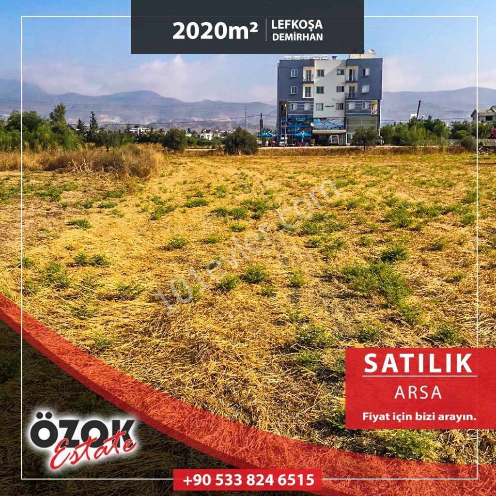 Residential Zoned Plot For Sale in Minareliköy, Nicosia