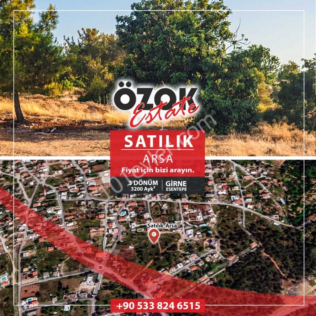 Land for Sale in Esentep Dec, Kyrenia ** 