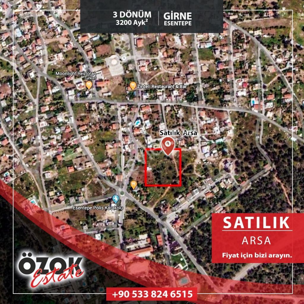 Girne Esentepe'de Satılık Arsa 