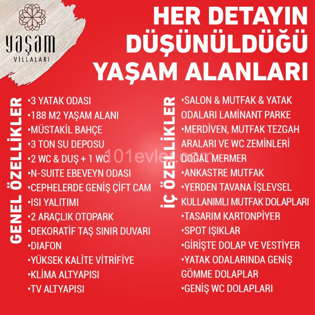 Yaşam Villaları - Villa Tip 3