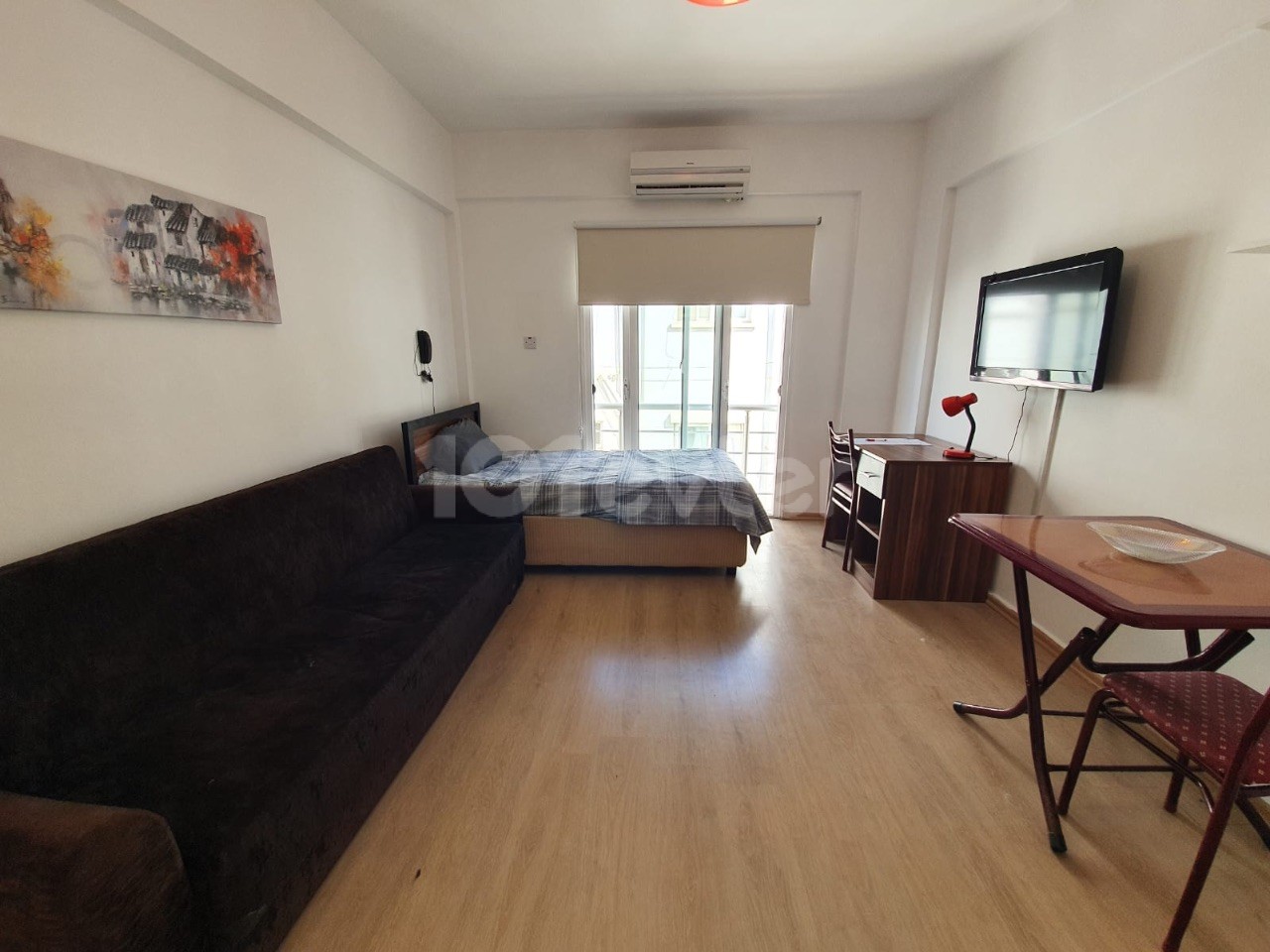 Studio flat for rent in Famagusta Gülseren region, 10 minutes away from the office, water fee, internet, weekly room cleaning included in the price❗️❗️(Available for June) ** 