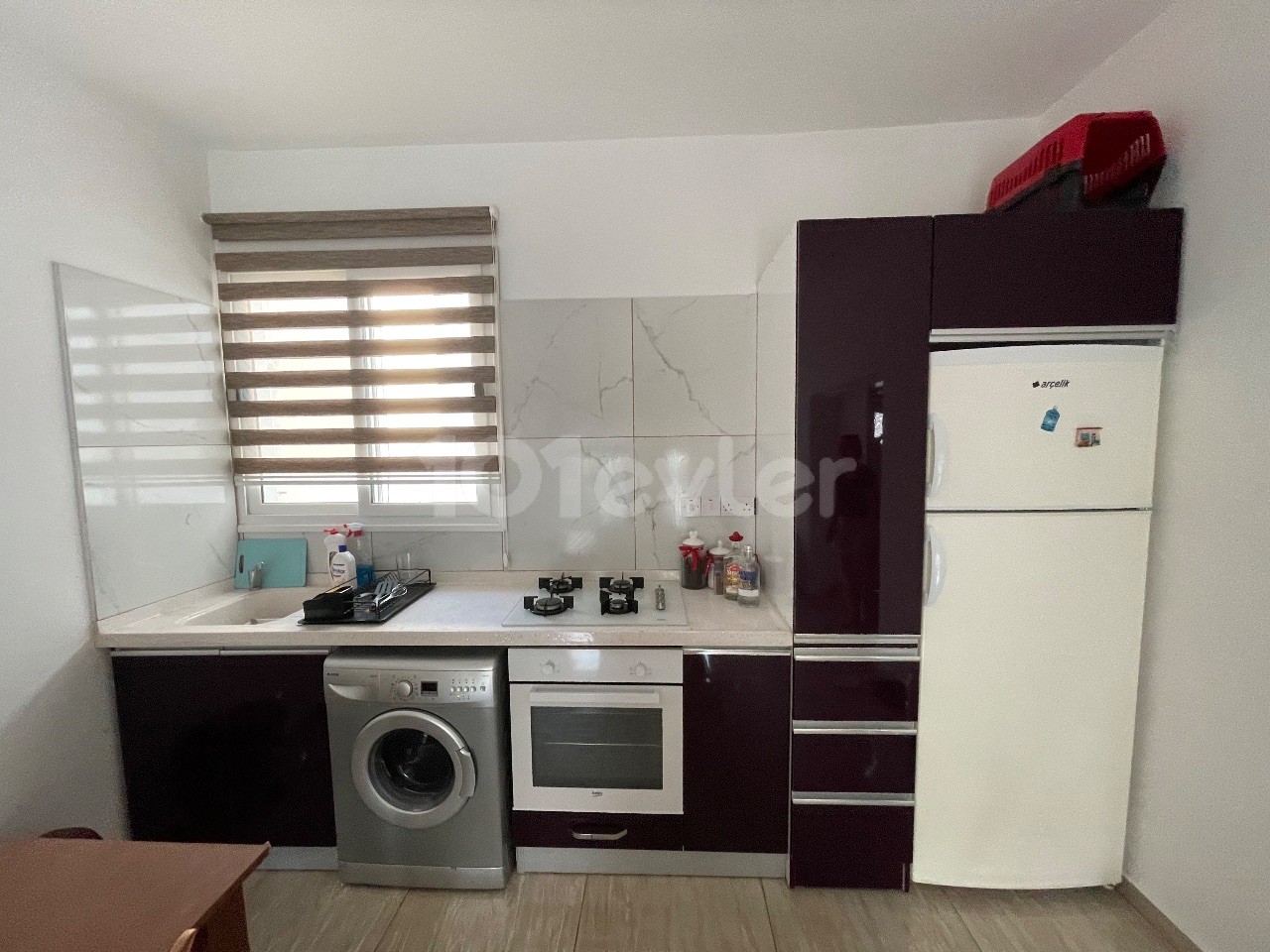 2+1 saubere Wohnung zur Miete in Famagusta tekant, ② Wassergebühr im Preis inbegriffen, ① 10 Monate ** 