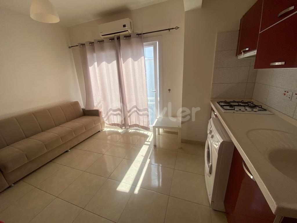 An affordable 1 + 1 apartment for rent on Magusa salamis street, a 10-minute walk from the school!! ** 