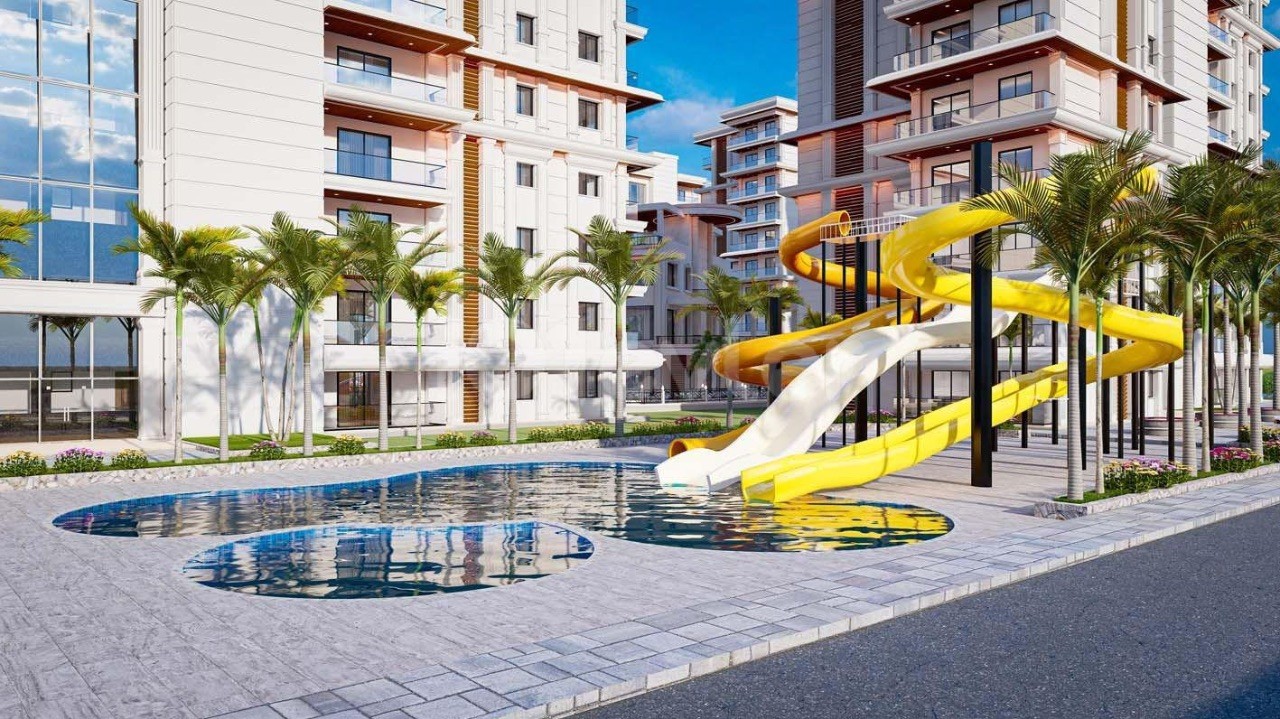 ZU FUß ZUM MEER IN LONG BEACH 2+1 1+1 UND SIE KÖNNEN UNS KONTAKTIEREN, UM IHRE PLÄTZE IN DIESEM RIESIGEN PROJEKT MIT EINEM GONDELKONZEPT MIT STUDIOAPARTMENTS ZU BUCHEN !!!! ** 