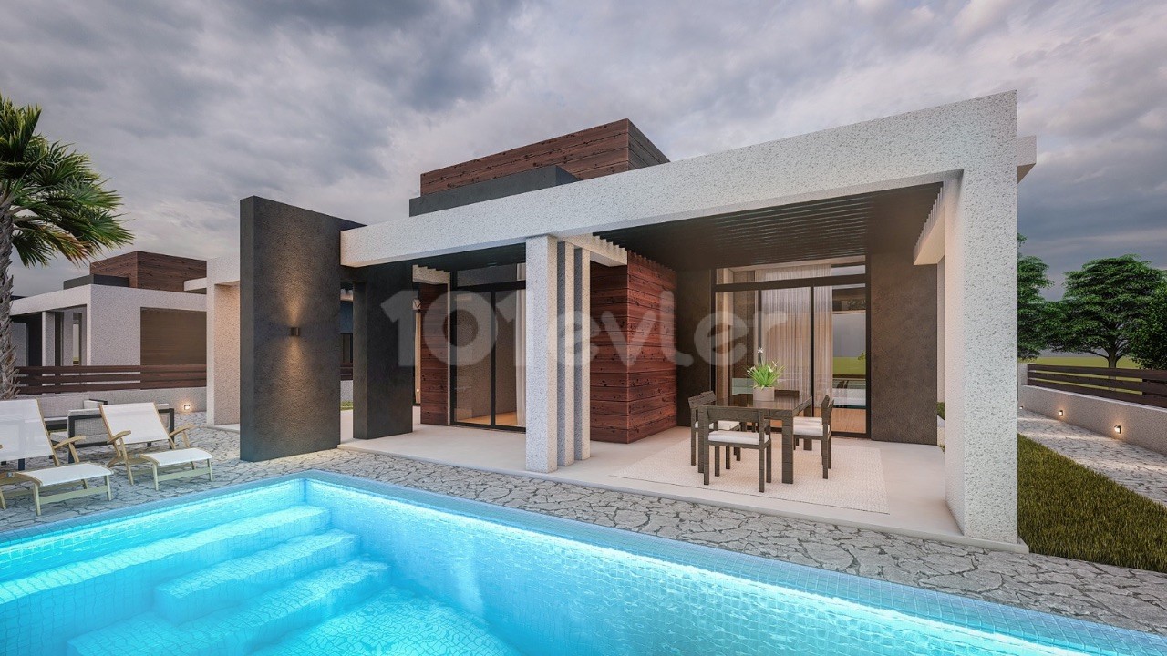 VILLA PROJECT FOR SALE WITH 2 + 1 AND 3+1 PRIVATE POOLS IN YENIBOĞAZI ❕ ❕ 35% down pay and interest-free monthly payment options ❕ ❕ ** 
