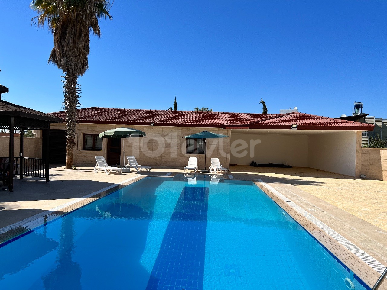 DUPLEX VILLA WITH POOL FOR RENT NEAR THE SEA IN THE CENTER OF FAMAGUSTA ‼️ LOCATED IN A LARGE GUEST HOUSE İ️ ** 