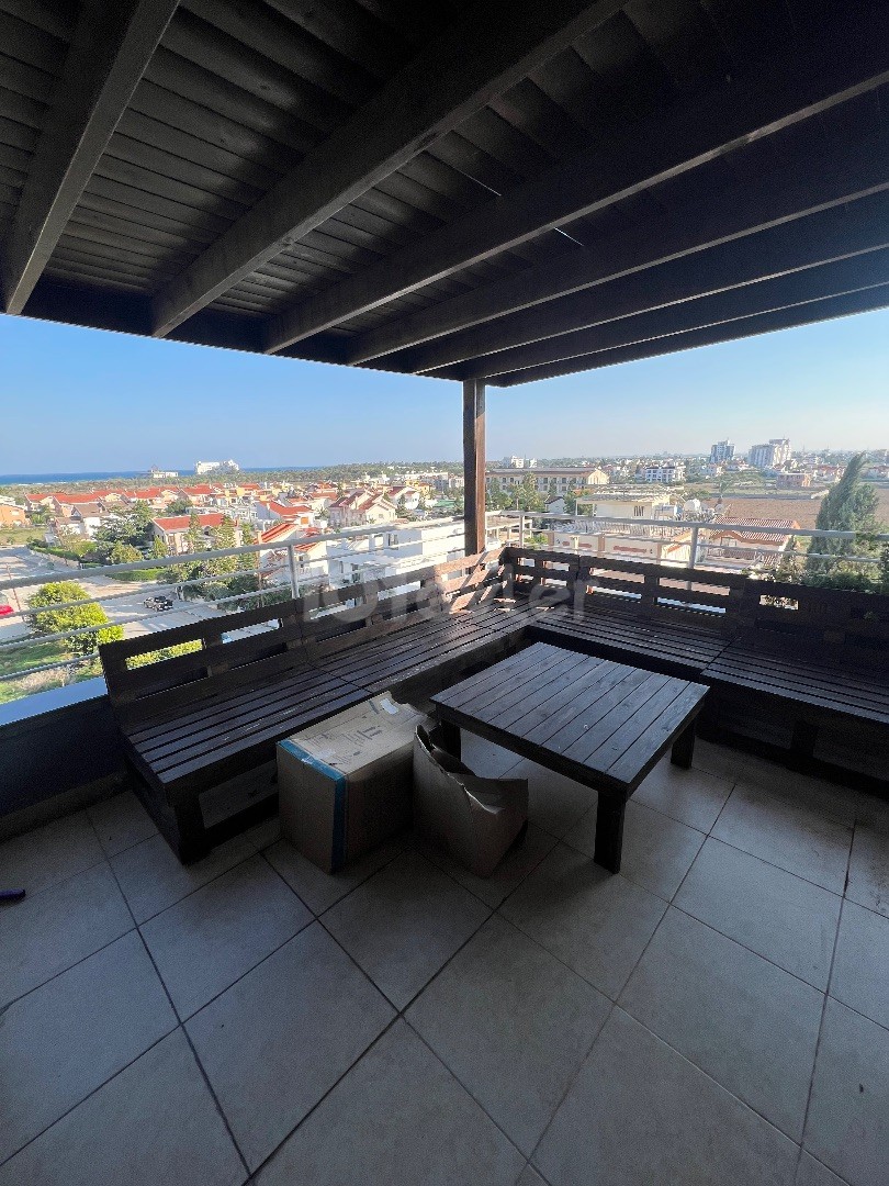 Komplett möbliertes Luxus-Penthouse zur Jahresmiete in Yenibogazici, Famagusta ❕❕