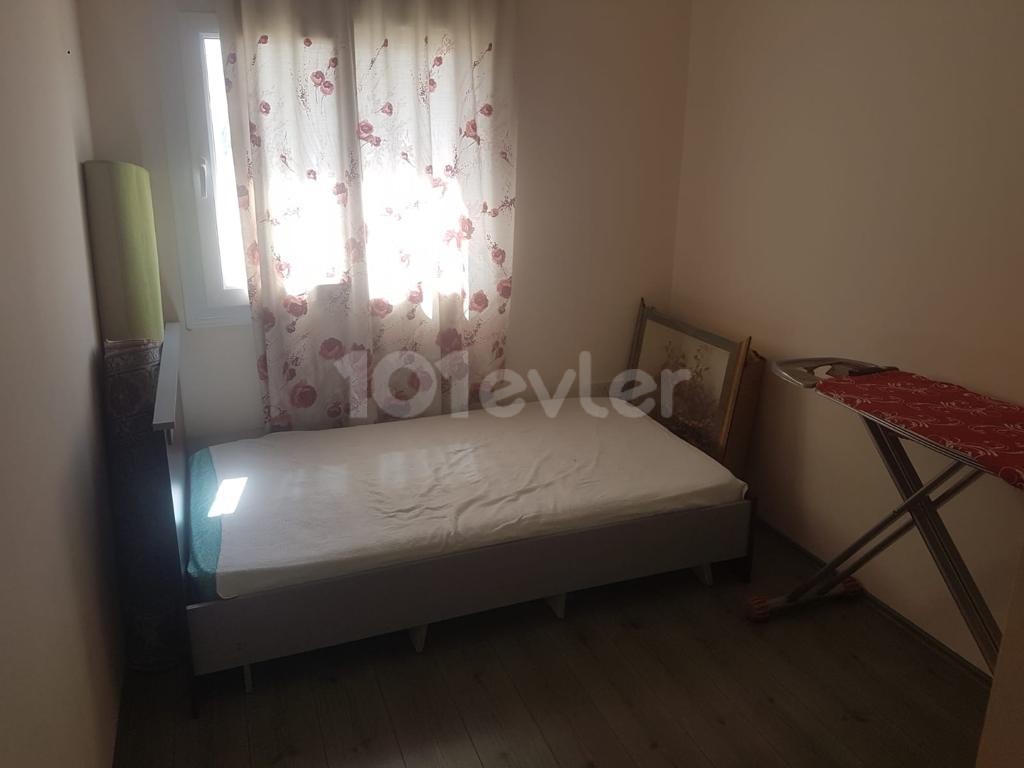 1+1 flat for rent on Salamis street in Famagusta, 5 minutes walking distance from the school ‼️