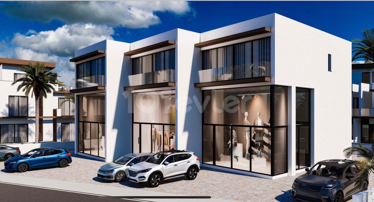 3+1 TWIN VILLAS WITH ROOF TERRACE STARTING FROM 295.000 STG IN FAMAGUSTA YENİBOĞAZİÇİ AREA