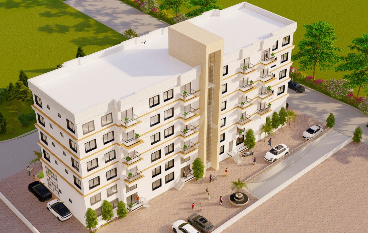 Affordable brand new 2+1 flats delivered after 6 months in Famagusta Çanakkale Region ❕❕