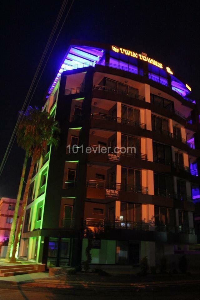 Girne Merkez'de Twin Towers'de KİRALIK (FOR RENT) 2+1 Daire! NO COMMISSION!!