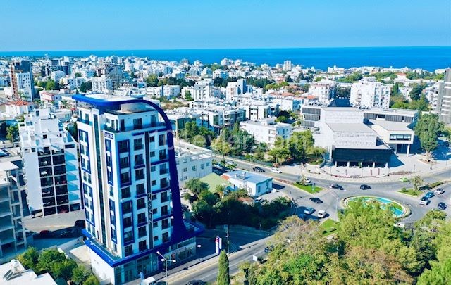 Girne Merkez'de prestijli ATA Tower'de kiralık (FOR RENT) OFİS VE KONUT! NO COMMISSION!