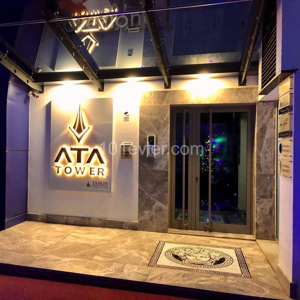 Rent a house or office for rent at the prestigious ATA Tower in Kyrenia Central! NO COMMISSION!! ** 