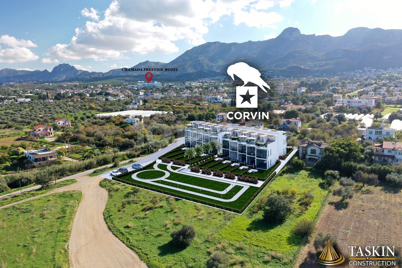 In Catalkoy Kyrenia with Uninterrupted Magnificent Sea View, Walking Distance to the Sea!