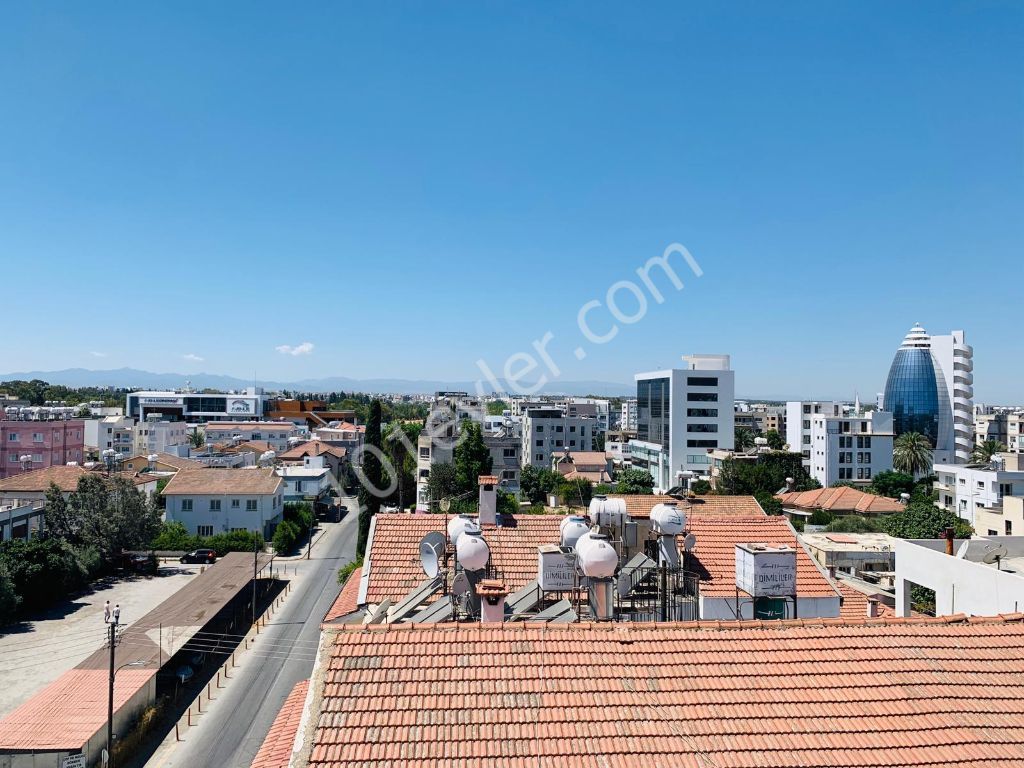 (*No Commission) 3+1 Flat at Walking Distance to Bus Services and DEREBOYU-the Center of Shopping and Social Life in Nicosia!