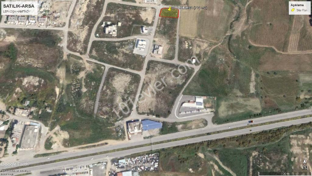 Residential Zoned Plot For Sale in Hamitköy, Nicosia