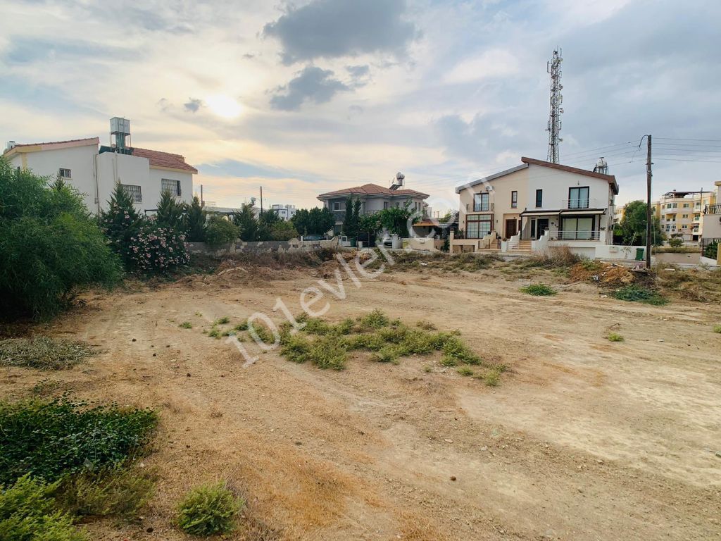 TRIPLEX VILLA PLOT in the Very Center of a Very Decently Located Area in NICOSIA-METEHAN ** 