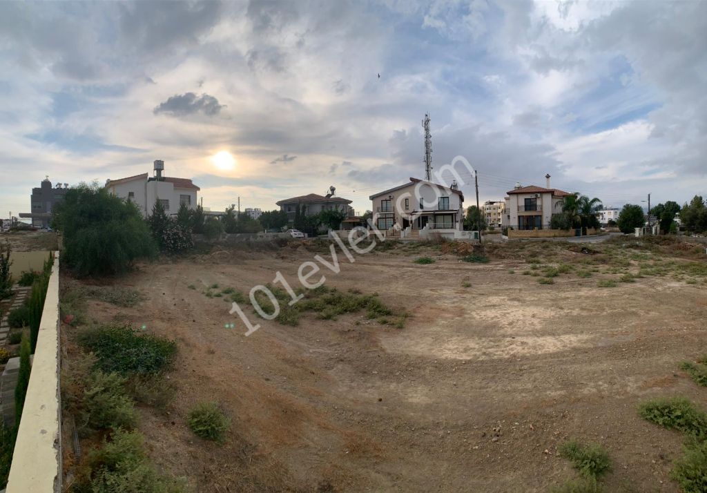 TRIPLEX VILLA PLOT in the Very Center of a Very Decently Located Area in NICOSIA-METEHAN ** 