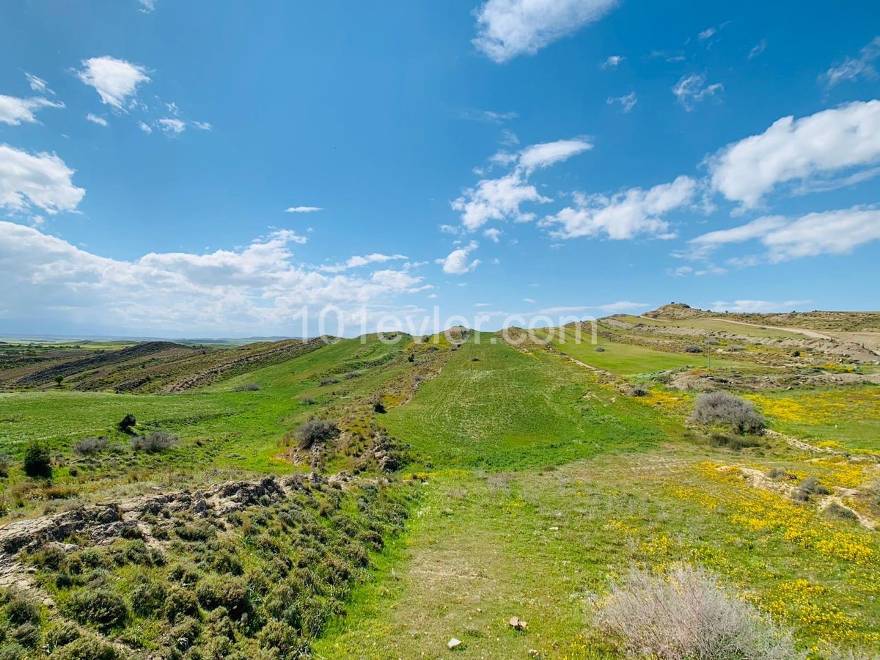 LEFKOŞA-GÖNYELİ'nin EN NEZİH Bölgesinde; PANORAMİK Manzaralı & Önü Kapanmayacak 955m2 Villalık ARSA!