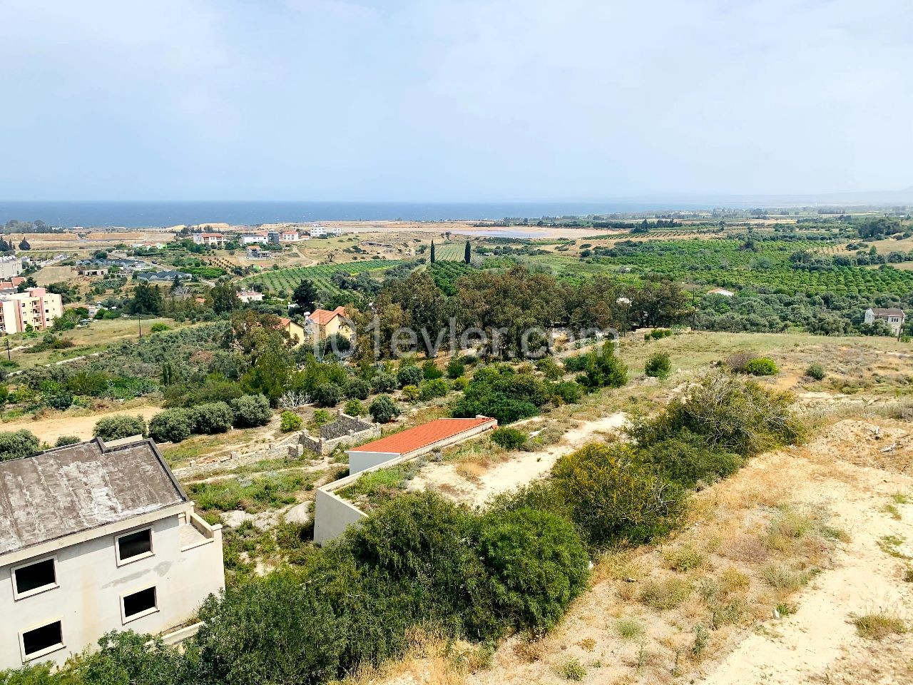 A Complete Building with a MAGNIFICENT View of the Sea and Nature on the Highest Hill of LEFKE ** 