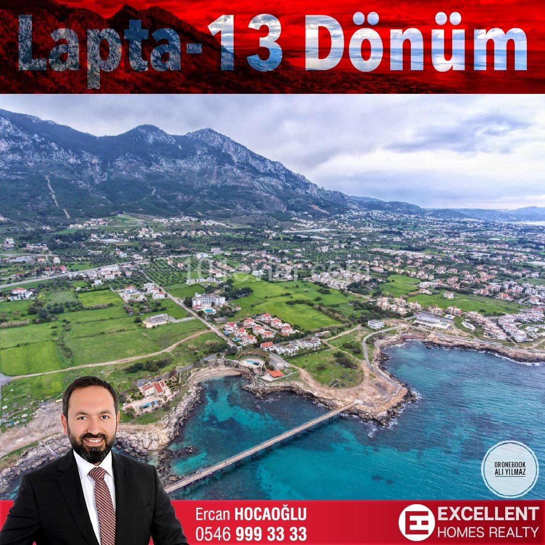 Residential Zoned Plot For Sale in Lapta, Kyrenia