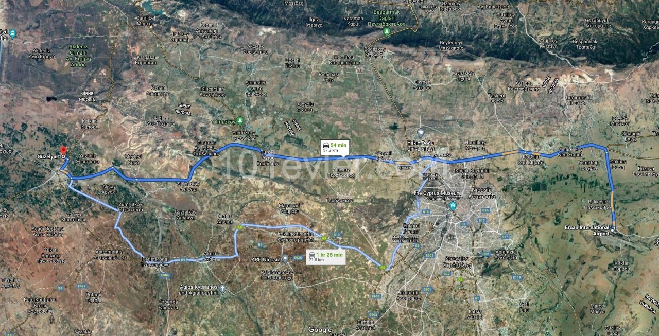 Güzelyurt mehlwert steigt am schnellsten in der Region, Zentrum e 2 min. Investitionsmöglichkeit in einer Entfernung von 14.179 m2! ** 