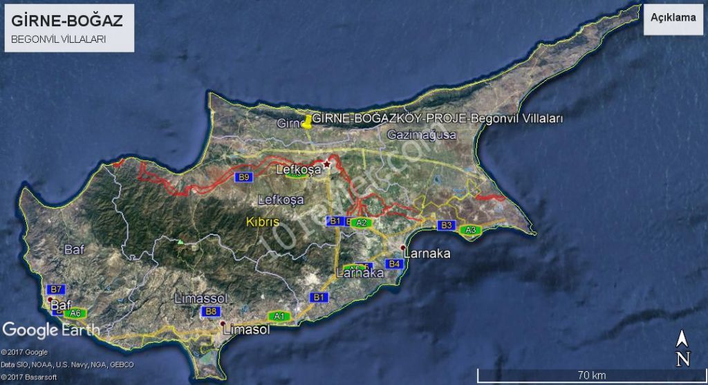 Girne-Boğaz'da doğayla iç içe tam müstakil bahçeli modern mimari dubleks villalar (*25,000 GBP Peşinat, Bakiye Teslimde)