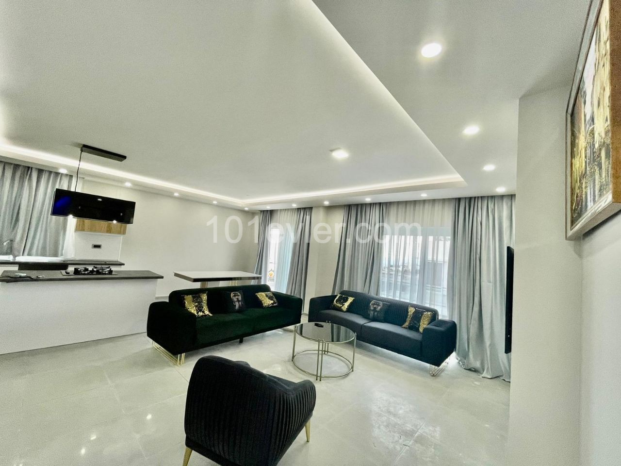 GİRNE'DE KİRALIK 3+1 PENTHOUSE