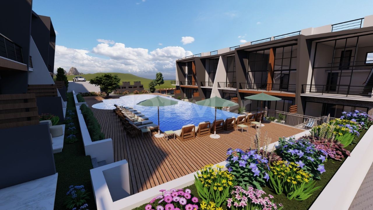 Our 2+1, 3+1 Villas with Private Pools in Tatlısu Region are on Sale!!!