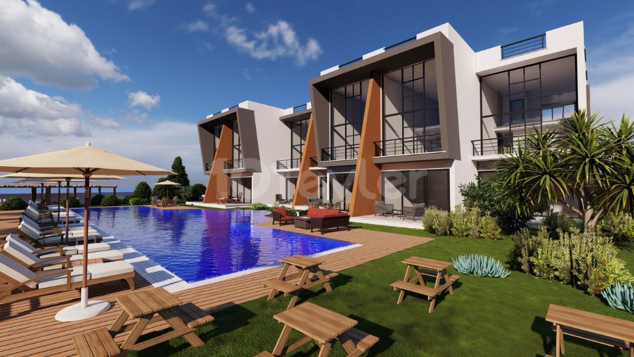 Our 2+1, 3+1 Villas with Private Pools in Tatlısu Region are on Sale!!!