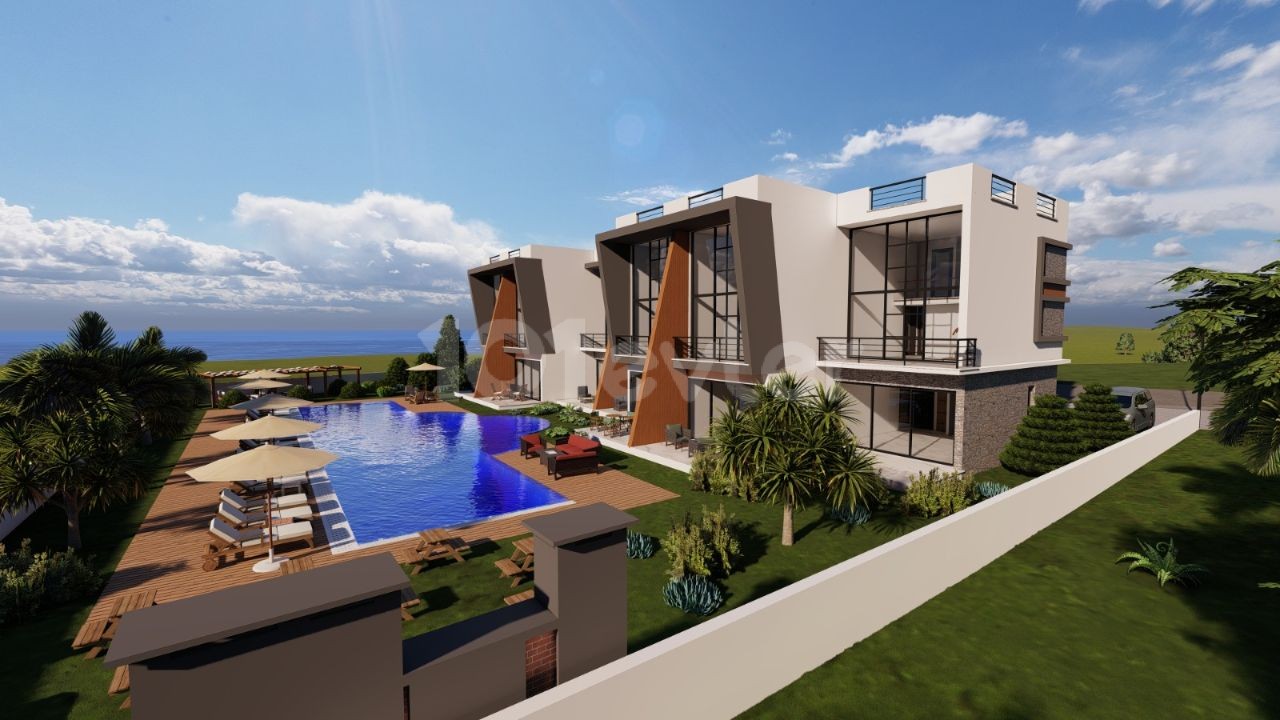 Our 2+1, 3+1 Villas with Private Pools in Tatlısu Region are on Sale!!!