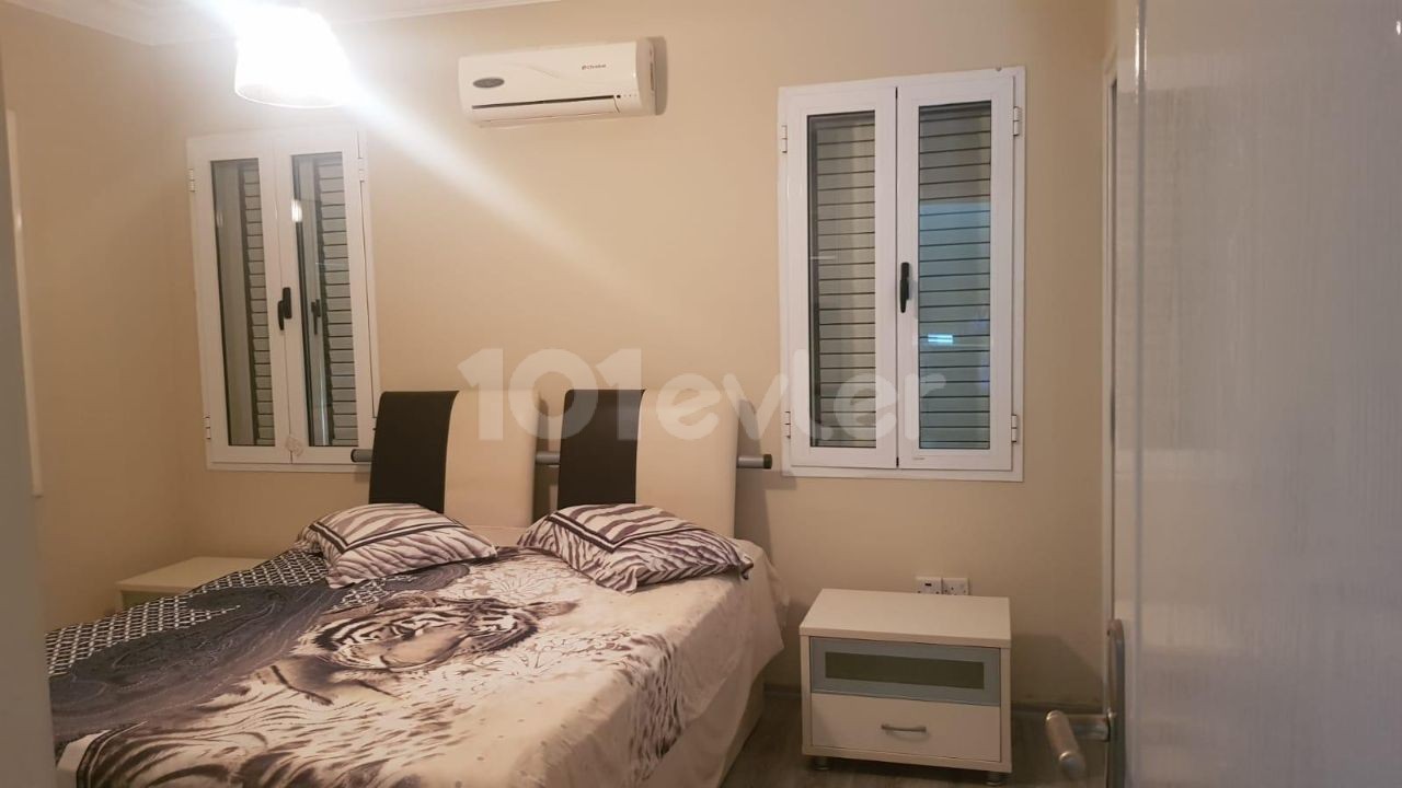 3+1 Furnished Villa for Rent with Pool Next to Kyrenia Alsancak Walking Park!