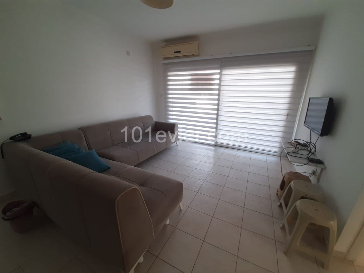 75 m2 2+1 apartment for sale in Famagusta Saklikent ground floor communal pool is for sale without goods £ 50,000 ** 