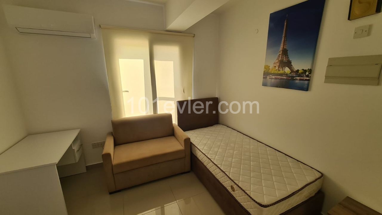 Famagusta Close to emu 1+1 pent house for rent ** 