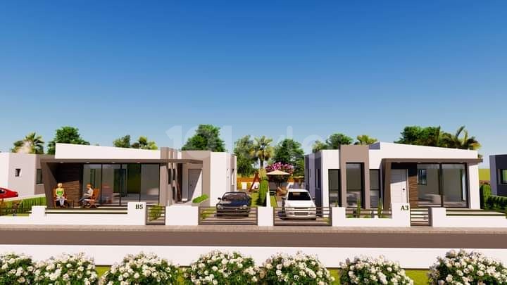 3+1 single storey villa in Mutluyaka, Famagusta * 3+1 detached villa providing the silence of nature and ease of transportation 157000£ ** 