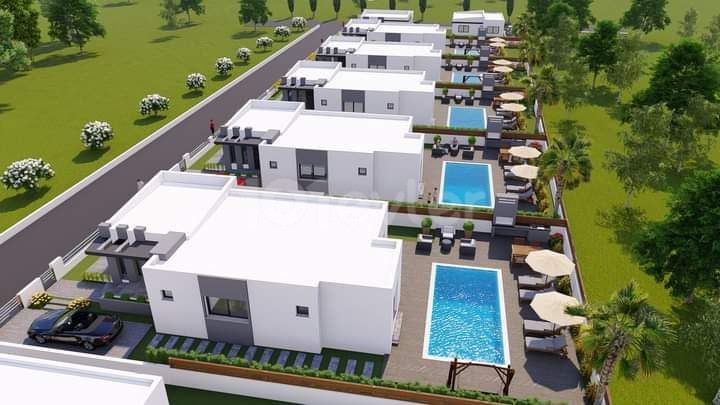 Mağusa Mutluyaka bölgesinde 3+1 tek katlı villa   * Doğanın sessizliğini ve ulaşım kolaylığı sağlayan 3+1 müstakil villa 182,500£