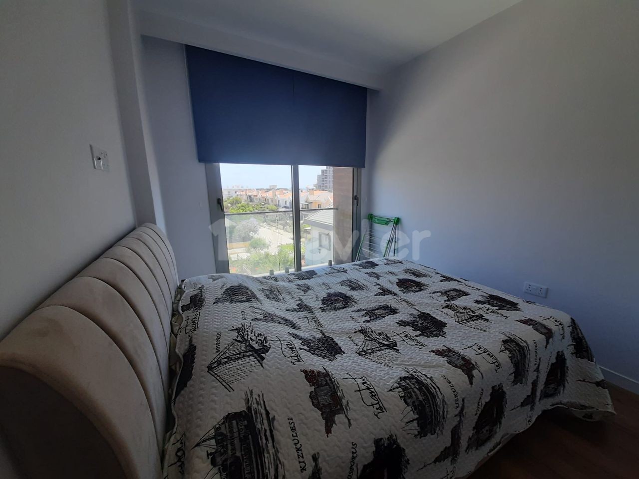 Famagusta Iskele long beach Weekly 1+1 rental house Per day 55€ And commission 55€ 3 floor elevator car park Sea wiev For family In the room no a.c