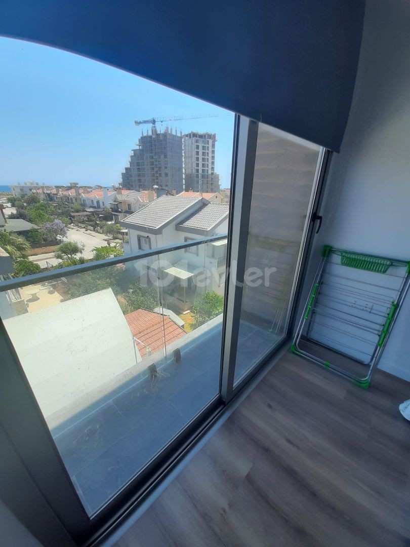 Famagusta Iskele long beach Weekly 1+1 rental house Thu day 55€ And commission 55€ 3 floor elevator car park Sea wiev For family In the room no a.c ** 