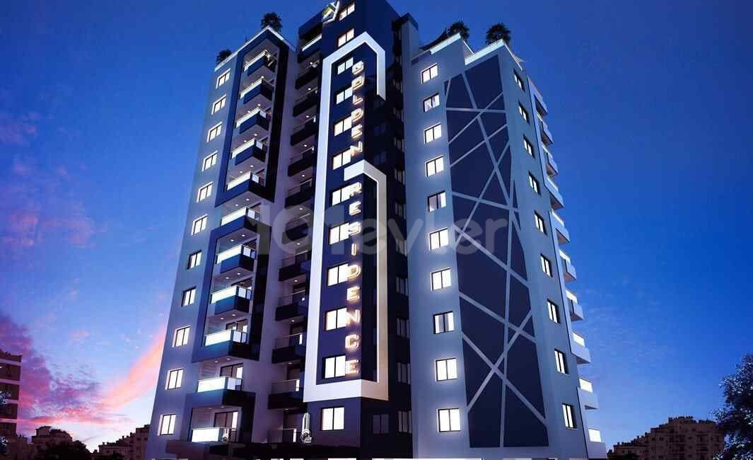 Mağusa Golden Residence Satılık 2+1 eşyalı satışta lüks