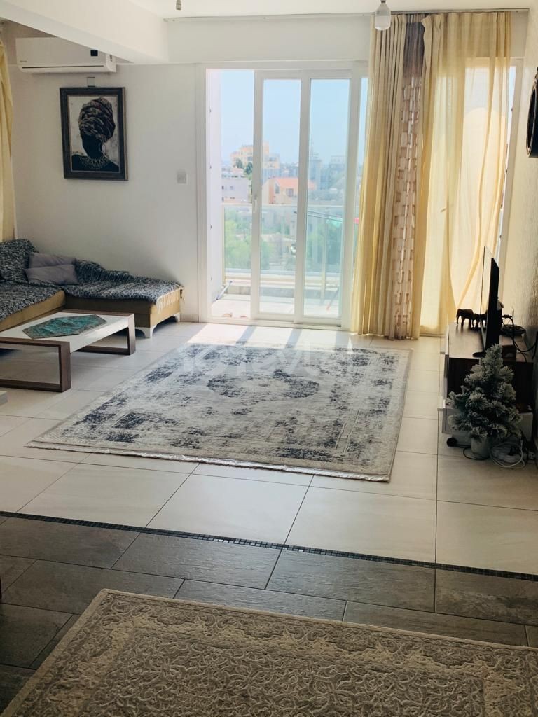 Magusa 3+1 rent penthouse Elevator New apartment 1 year payment 6000 dollars yearly payment ( payment plan) 300 dollars yearly maintenance 500 dollars deosit And commission 7.floor ** 