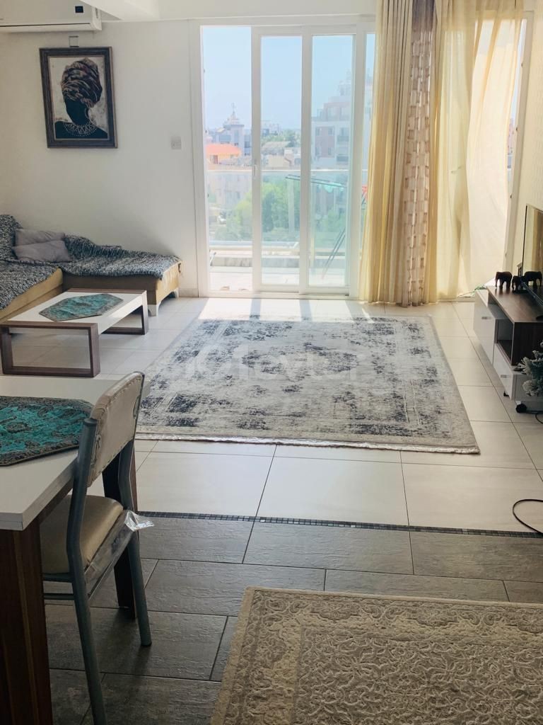Magusa 3+1 rent penthouse Elevator New apartment 1 year payment 6000 dollars yearly payment ( payment plan) 300 dollars yearly maintenance 500 dollars deosit And commission 7.floor ** 