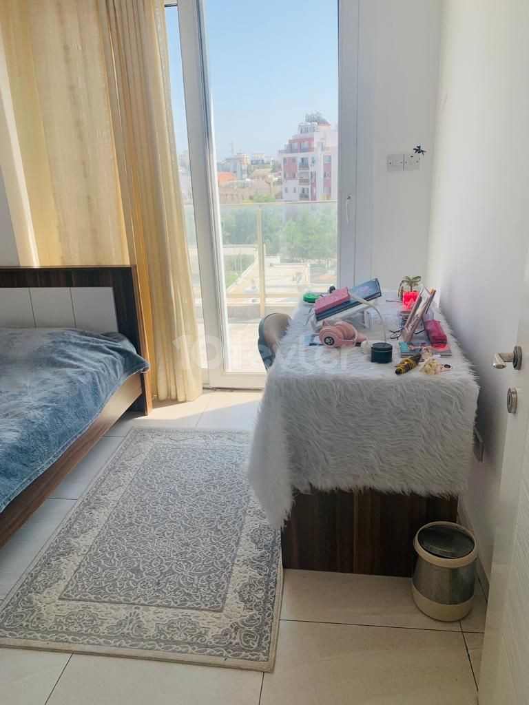 Magusa  3+1 rent penthouse Elevator  New apartman 1 year payment 6000 dolar yearly payment ( payment plan) 300 dolar yearly maintenance 500 dolar deosit And commission 7.floor