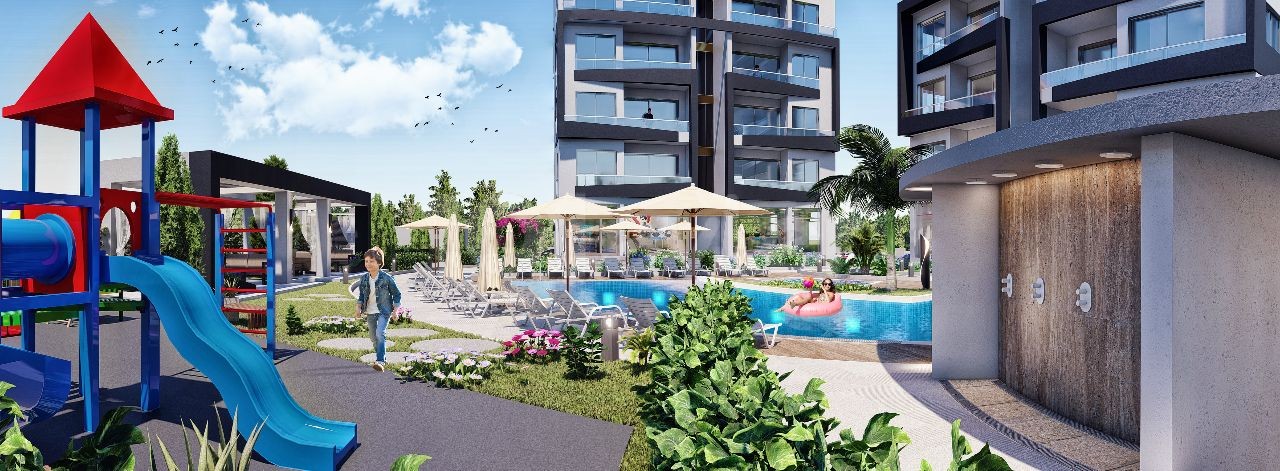 The last 3 flats in the pier gardens are from 1+1 apartments £80,000 on the 2nd floor £84,000 on the 7th floor and 86,000£ on the 8th floor READY TO DELIVERY APARTMENTS 64 SQUARE METERS (ready for delivery) payment plan 70% down payment.