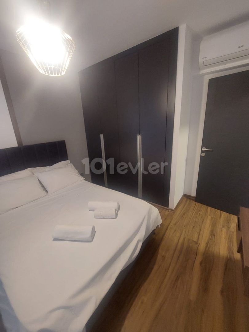 İskelede satılık 2+1 apartman dairesı 4.katta son 1 adet full eşyalı 115,000£ 75 metre kare 