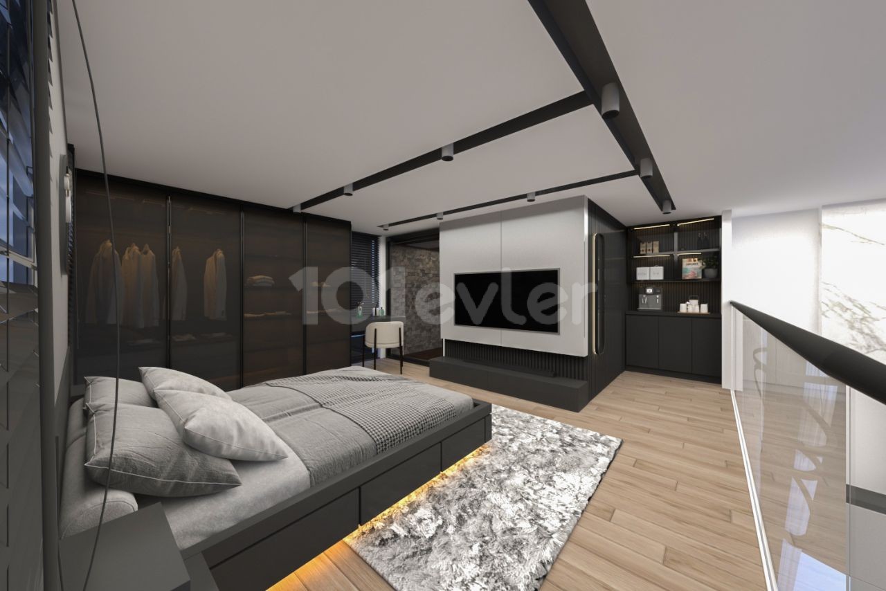 2+1 FLAT FOR SALE IN THE PHASE OF A NEW PROJECT IN İSKELE LAST 1 UNIT 98 SQUARE METERS FINISH 2025 35% down payment, remaining 65% in 24 monthly installments until 2025 turnkey delivery