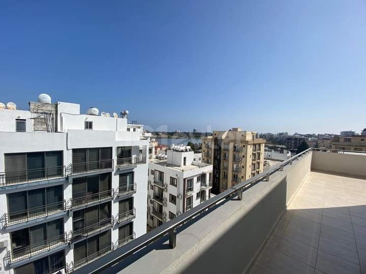 FAMAGUSTA CLOSE TO EMU STUDIO PENTHOUSE PER MONTH 370$ 6 RENT 1 DEPOSIT 1 COMMISSION 5.FLOOR READY FOR RENT