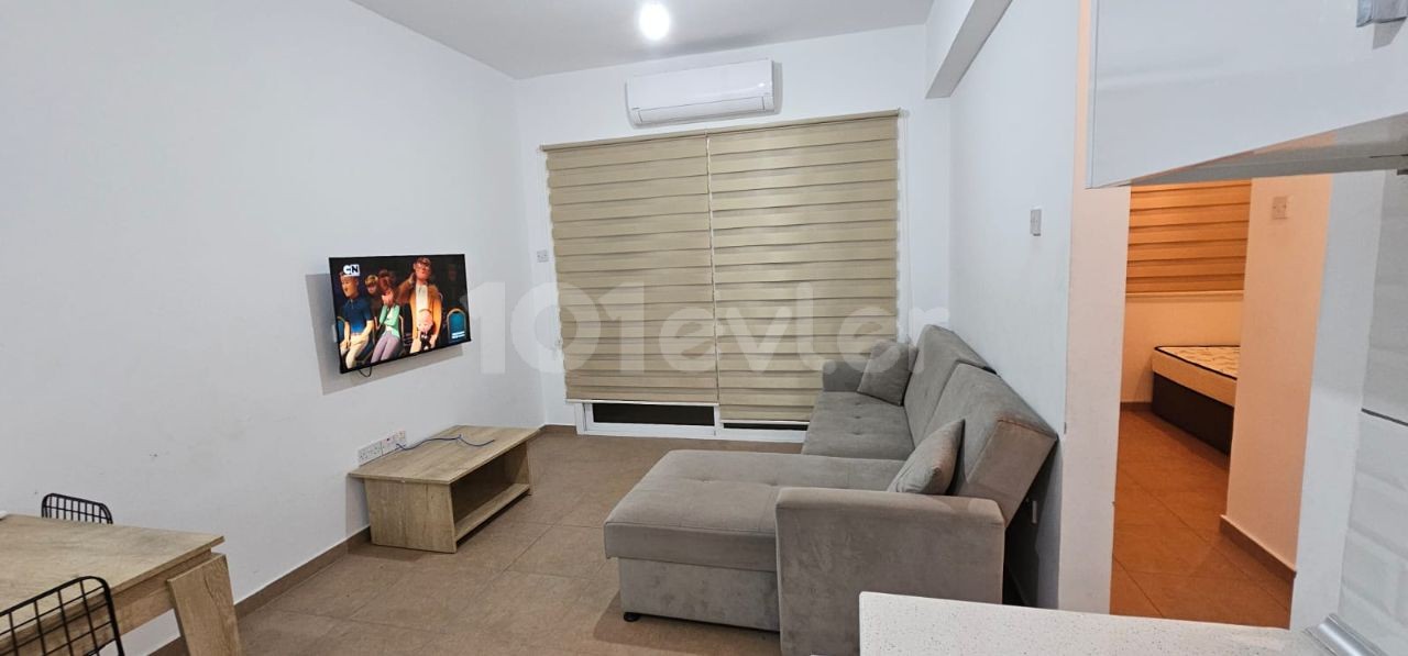 Sakarya magem behind ground floor 2+1 furnished flat for rent 350 stg x8 6 rent 1 deposit 1 commission Dues 300 TL x6 Ground floor electricity pre-payment water card system