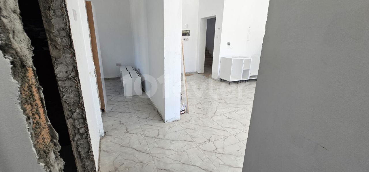 Ground floor 2+1 flat for sale at the entrance of Tuzla, delivered after 1 month, 85 square meters equivalent cob ground floor, 2-storey building, front facade, TV infrastructure and air conditioning infrastructure. 05338315976